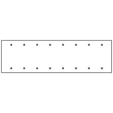 Mulberry Number of Gangs: 8 430 Stainless Steel, Satin Finish 97158